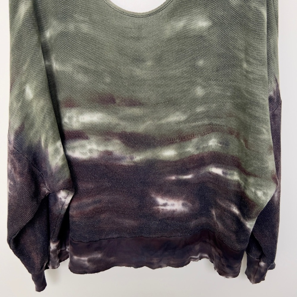Olive and Black Women's Top - Picture 2 of 3